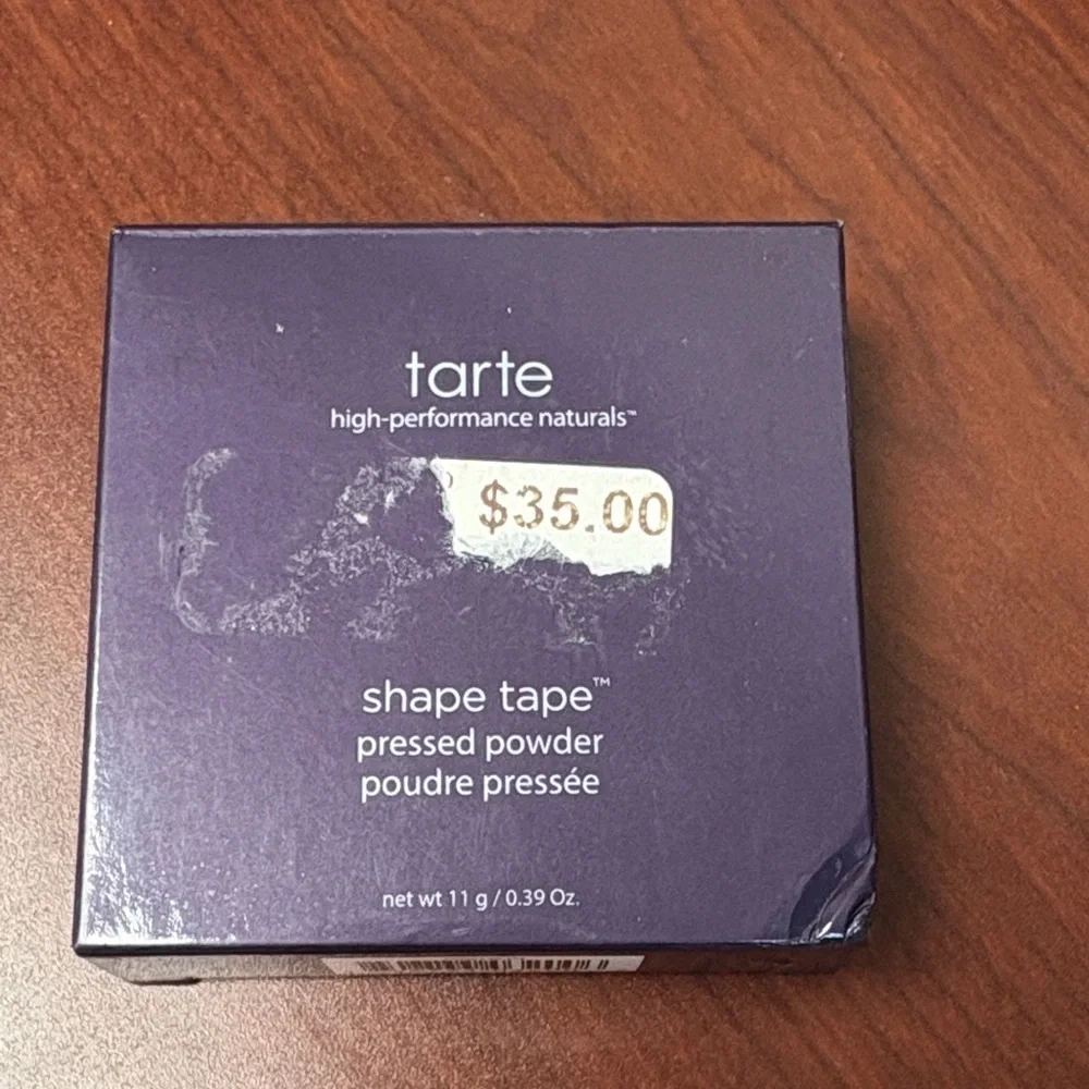 Tarte Shape Tape Pressed Powder 52N Deep Neutral, new